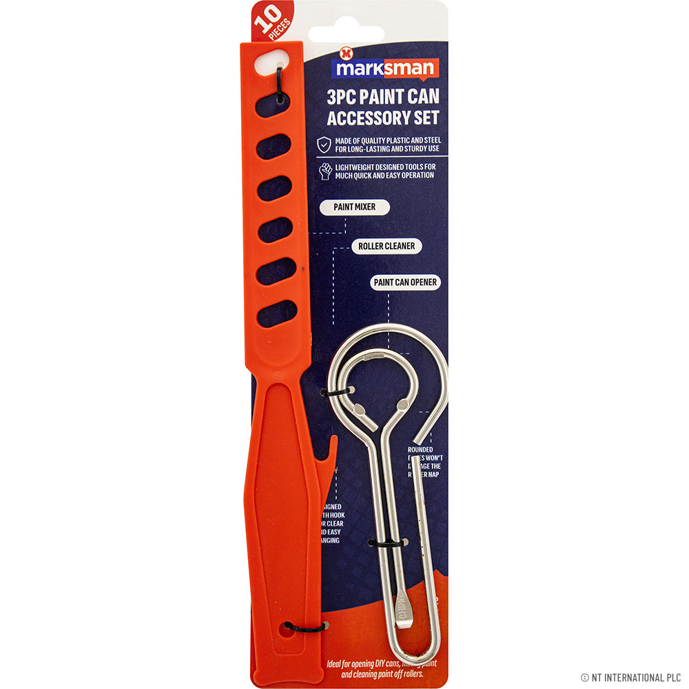 3pc Paint Can Accessory Set