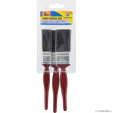 Peak Kit 3pc Paint Brush Set - Cherry Red - Peak Kit