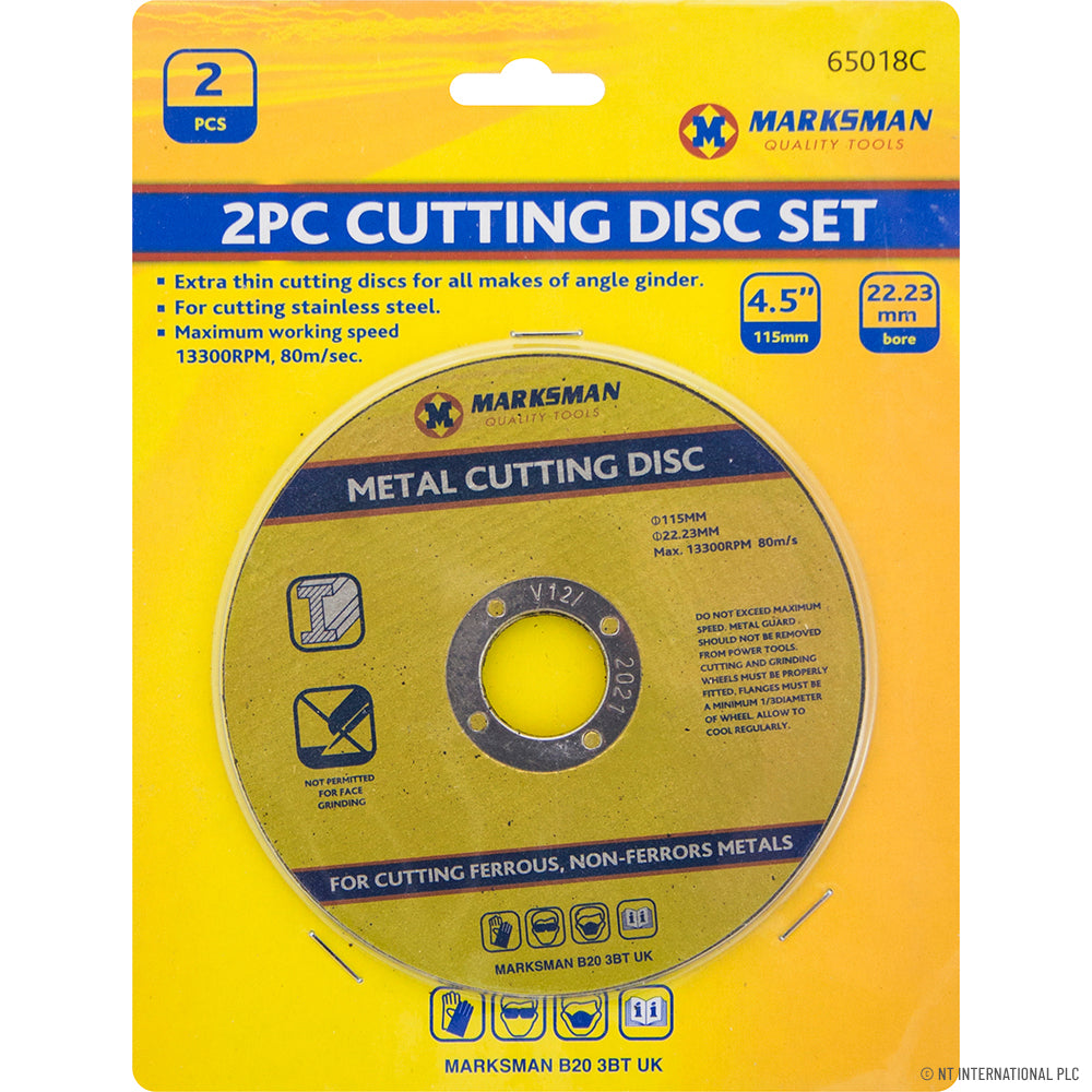 Peak Kit 2pc Metal Cutting Disc Set - 4.5 - Peak Kit