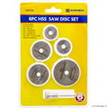 6pc HSS Saw Disc Set