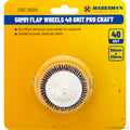 50mm Flap Wheels 40 Grit Pro Craft