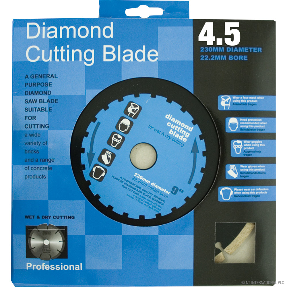 4.5"/11cm Diamond Cutting Blade