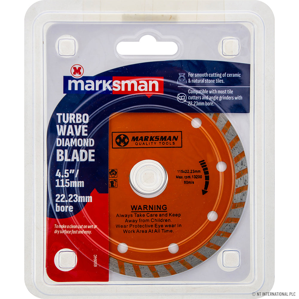 Peak Kit 4.5"/115mm Turbo Wave Diamond Blade - Peak Kit