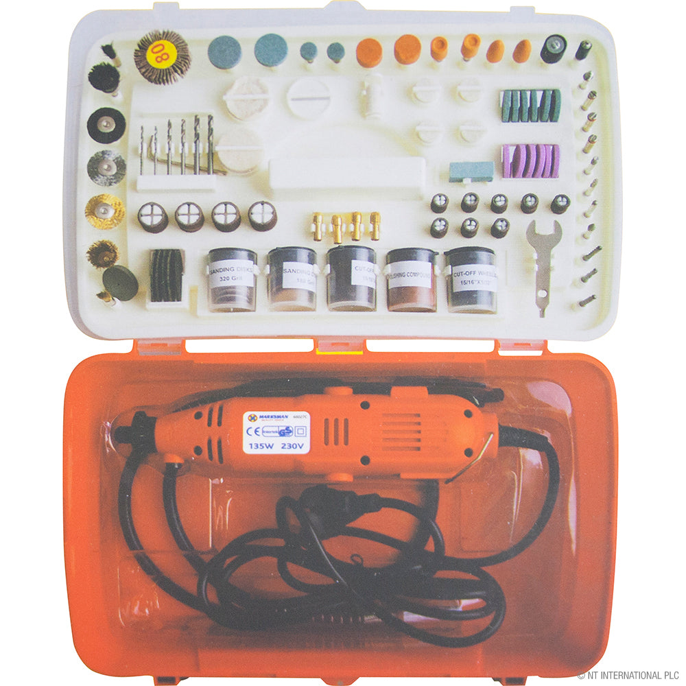 Rotary Tool Kit - 218pc Accessories