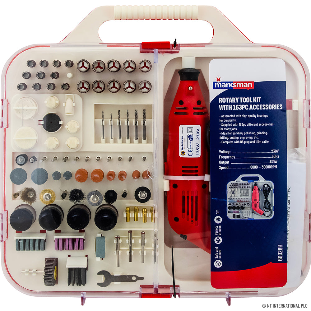Rotary Tool Kit - 218pc Accessories