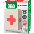 Mini Steel Medicine Cabinet Box - 20x16x9cm