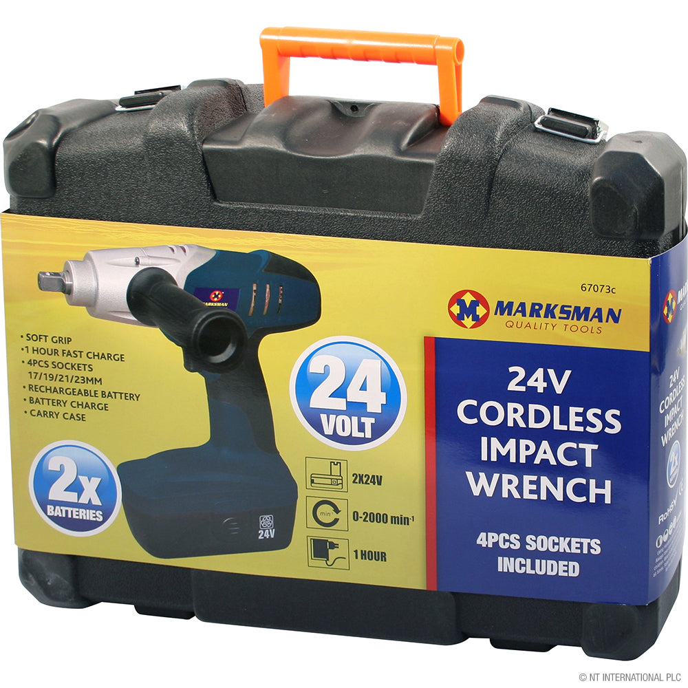 Peak Kit 24v Cordless Impact Wrench 2 Batteries Inc - Peak Kit