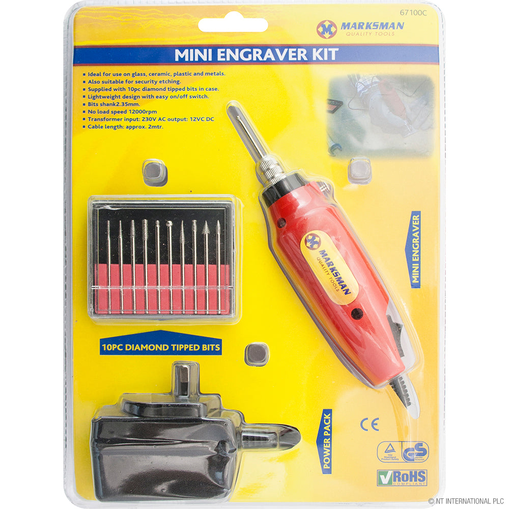 Peak Kit Electric Mini Engraver Kit - 12v , 230v - Peak Kit