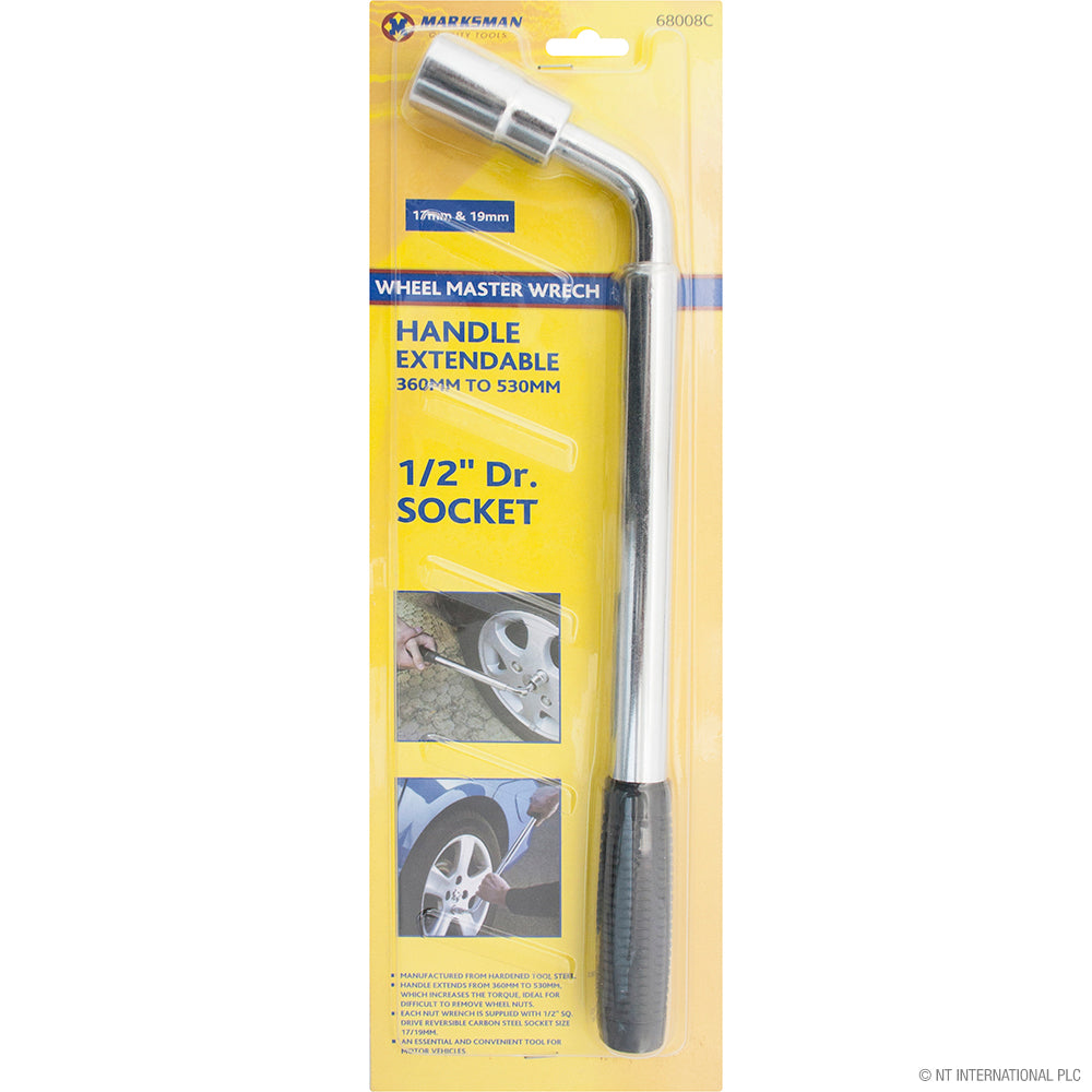 1/2" Dr. Wheel Master Wrench - Extendable