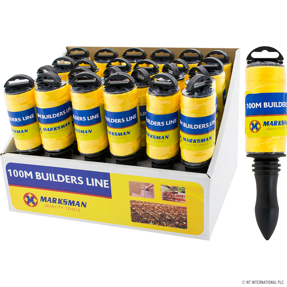 Peak Kit 100m Builders Line Reel - CDU - Peak Kit