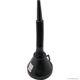 Peak Kit 135mm Plastic Funnel - Black - Peak Kit