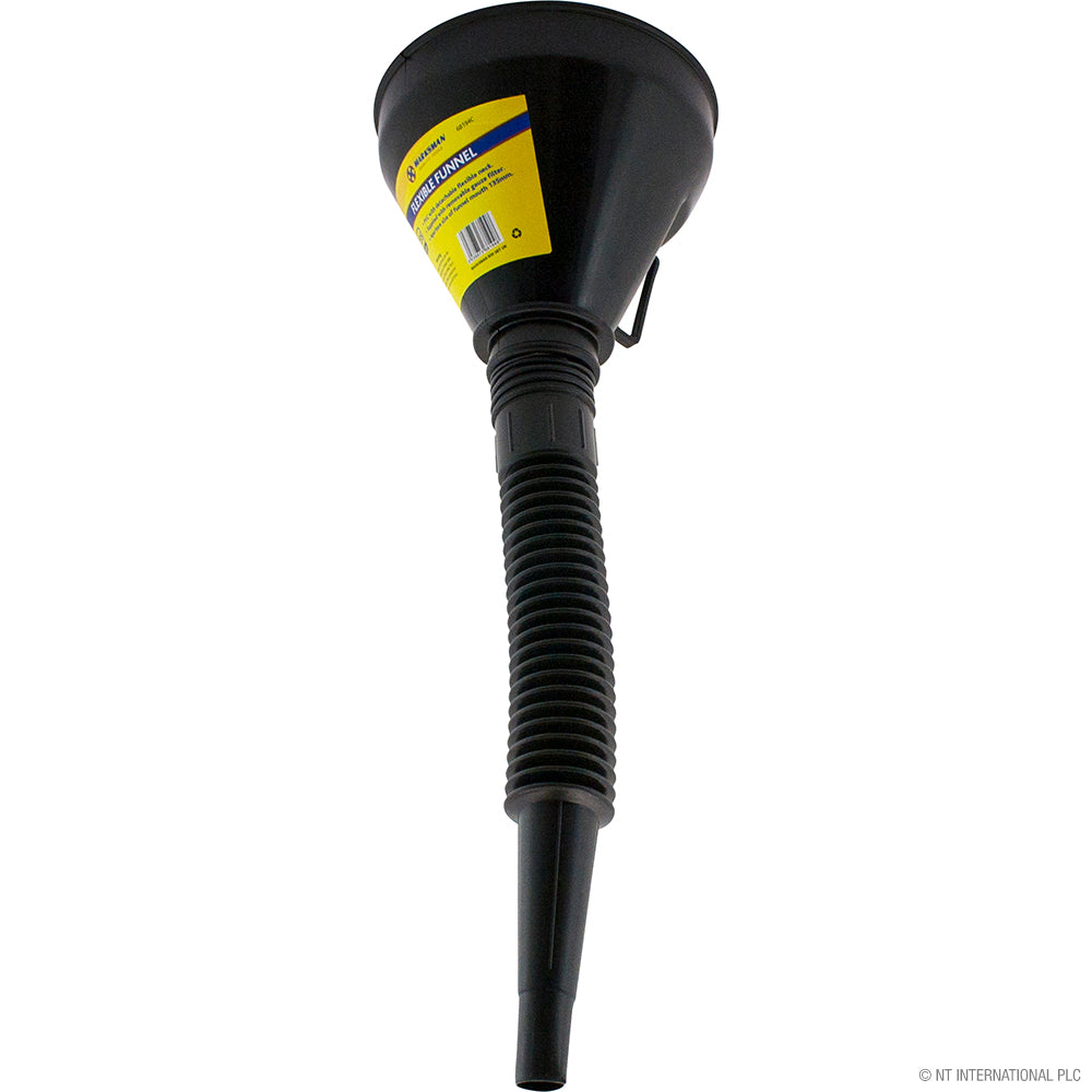 135mm Plastic Funnel - Black