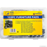 Peak Kit 122pc Assorted Furniture Pads in Blowcase - Peak Kit