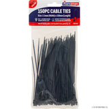 150pc Cable Tie 2.5mm x 150mm - White