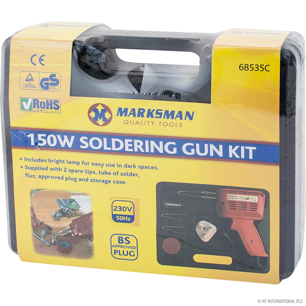 Peak Kit 150w Soldering Gun Kit - Blow Case - Peak Kit