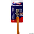 6 Wheel Glass Cutter - Wooden Handle
