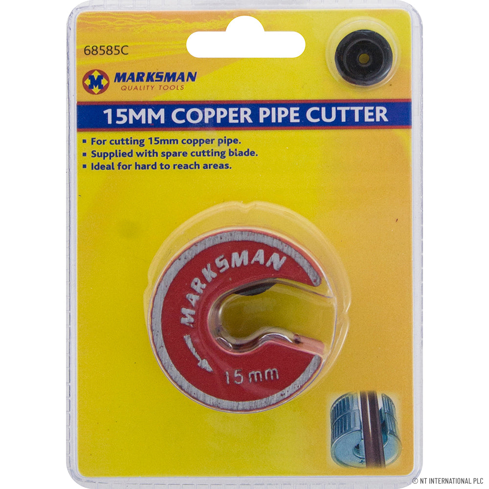 Peak Kit 15mm Copper Pipe Cutter - Red - Peak Kit