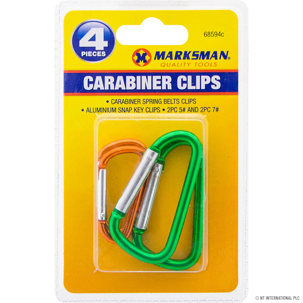 Peak Kit 4pk Carabineer Clip - 5 - Peak Kit