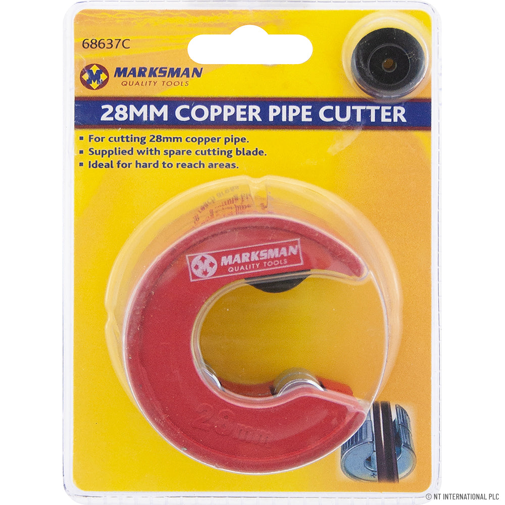 Peak Kit 28mm Copper Pipe Cutter - Red - Peak Kit