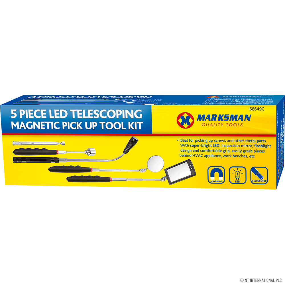 5pc Magnetic Pick-Up Tool