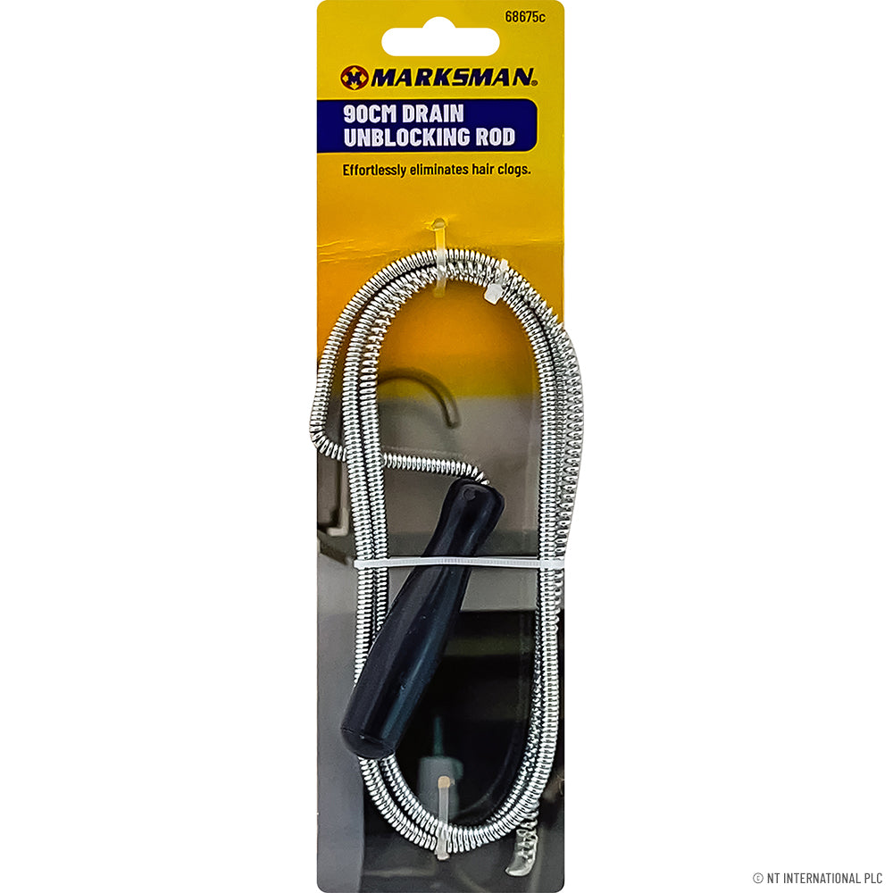 90cm Drain Cleaning Rod - Unblocking