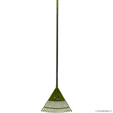 22 Tooth Rake with Handle - Green
