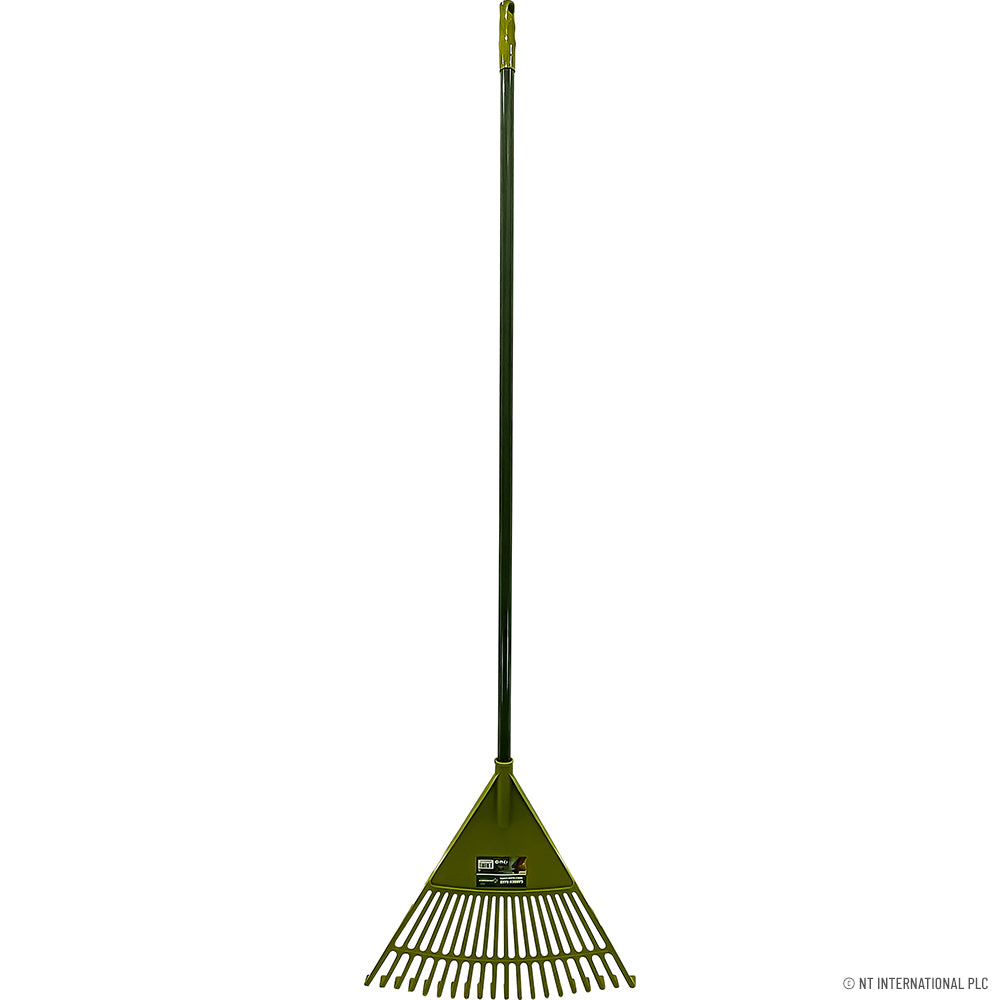22 Tooth Rake with Handle - Green