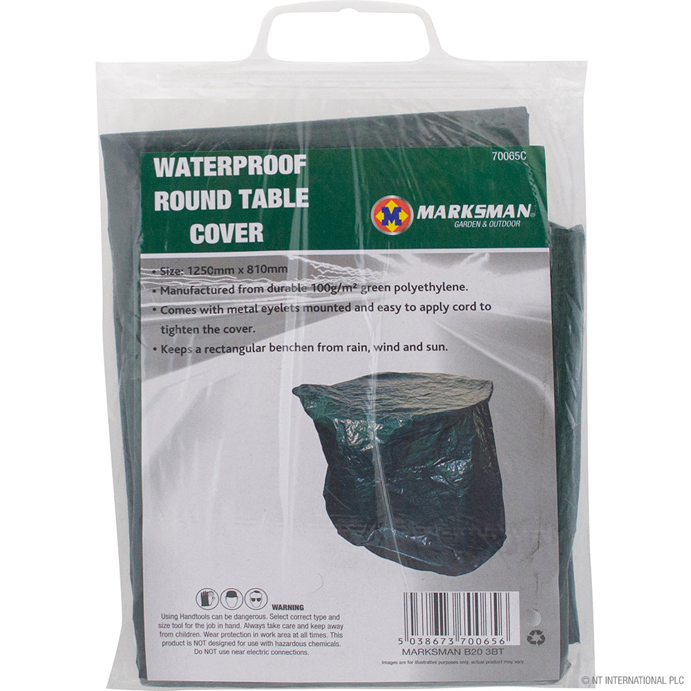 Waterproof Round Table Cover 125cm x 81cm