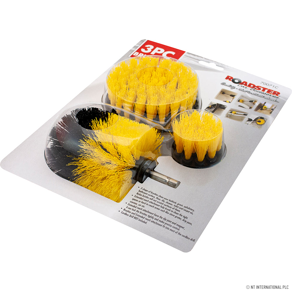 3pc Car Wheel Wash Brush