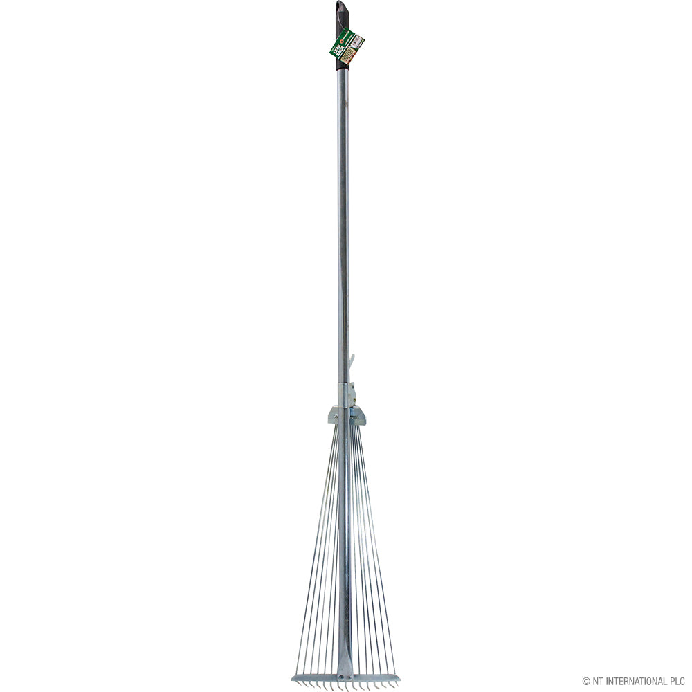 15 Teeth Rake - Extendable Aluminium Handle