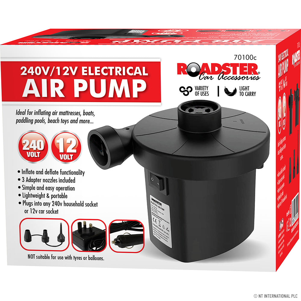 Peak Kit 12v Electric Air Pump - 240v - Peak Kit