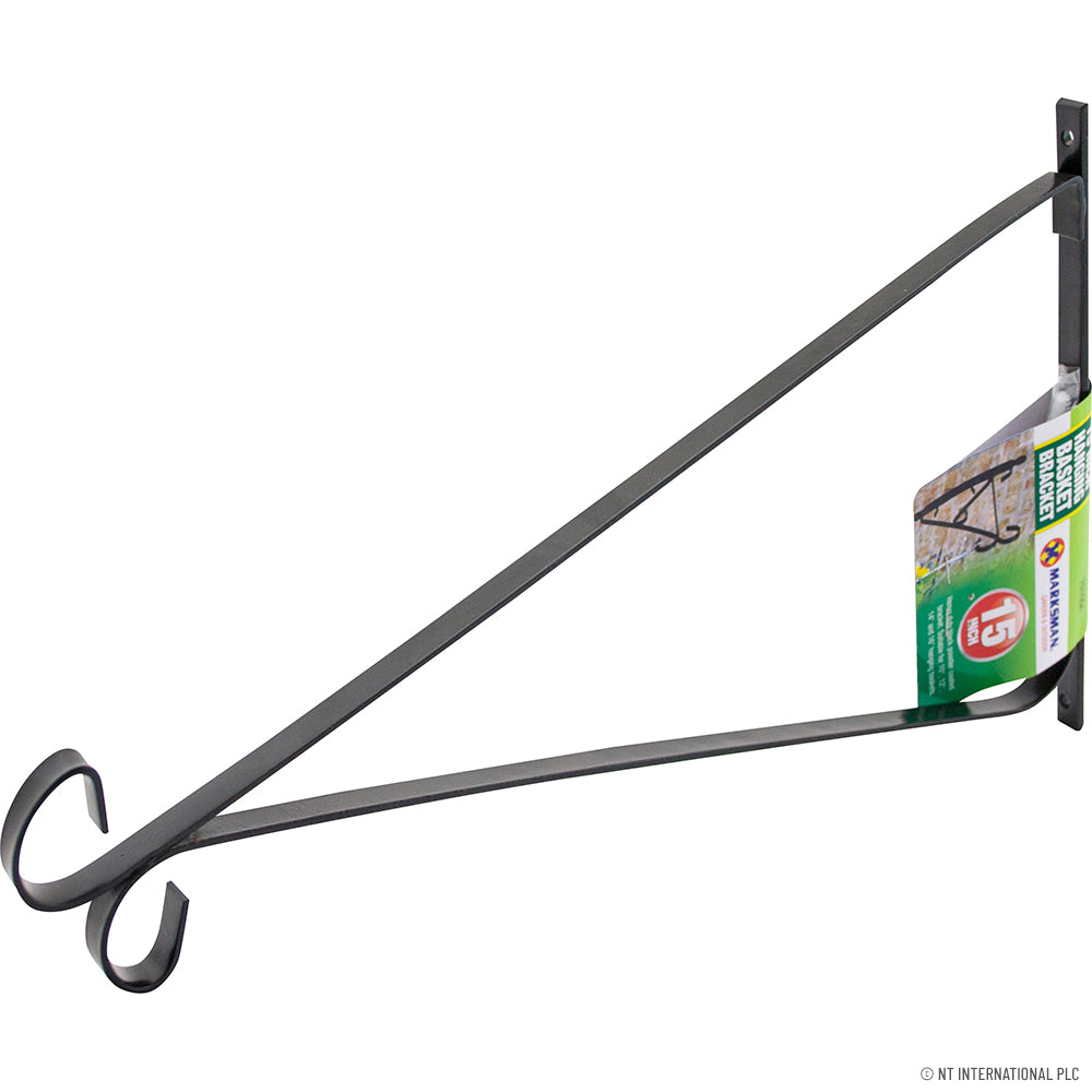 15" Hanging Basket Bracket - Heavy Duty