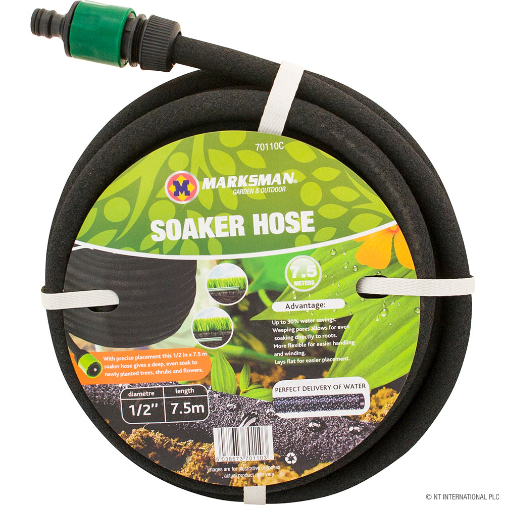 15m Garden Soaker Hose Pipe - 1/2