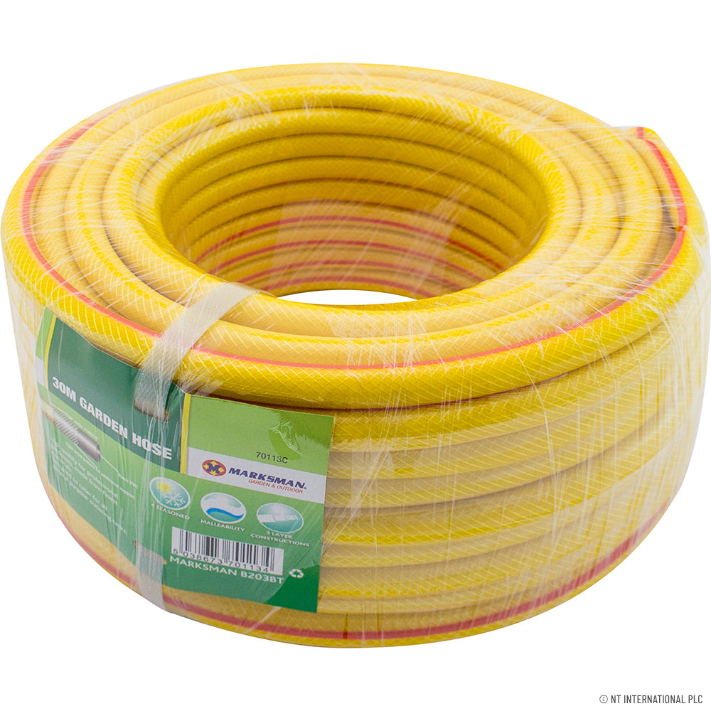 15m Garden Hose Pipe - Yellow HD - 1/2