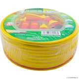 15M Hose Pipe + Spray Nozzle Set - Yellow HD