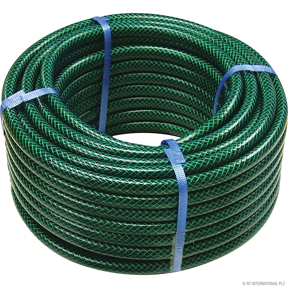 30m PVC Garden Hose Pipe - Green 1/2