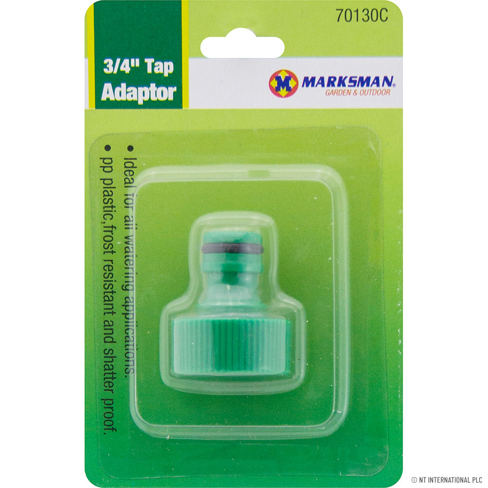 3/4" Male Tap Adaptor - Hose Pipe Fitting
