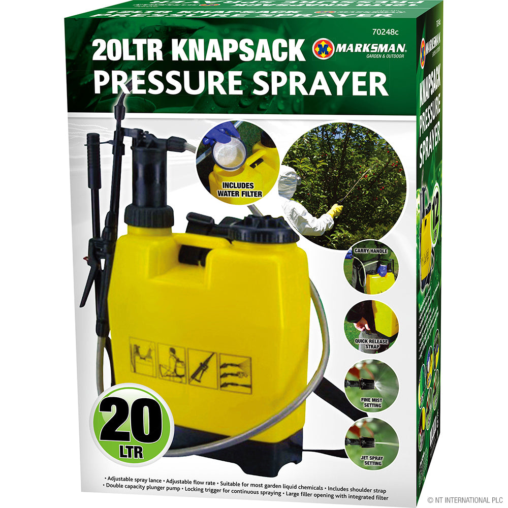 12L Knapsack Garden Pressure Sprayer