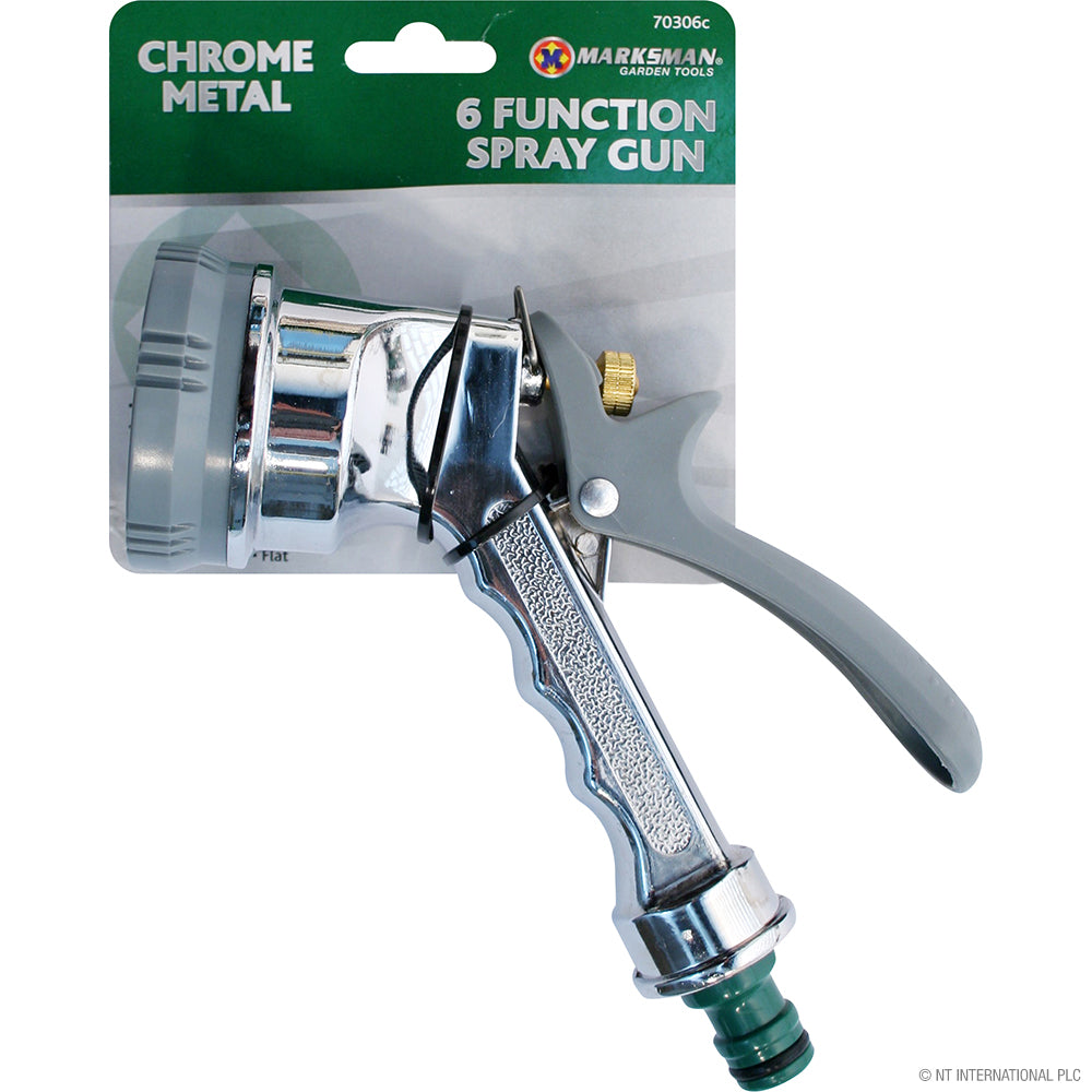 Peak Kit 6 Function Chrome Metal Spray Gun - Peak Kit