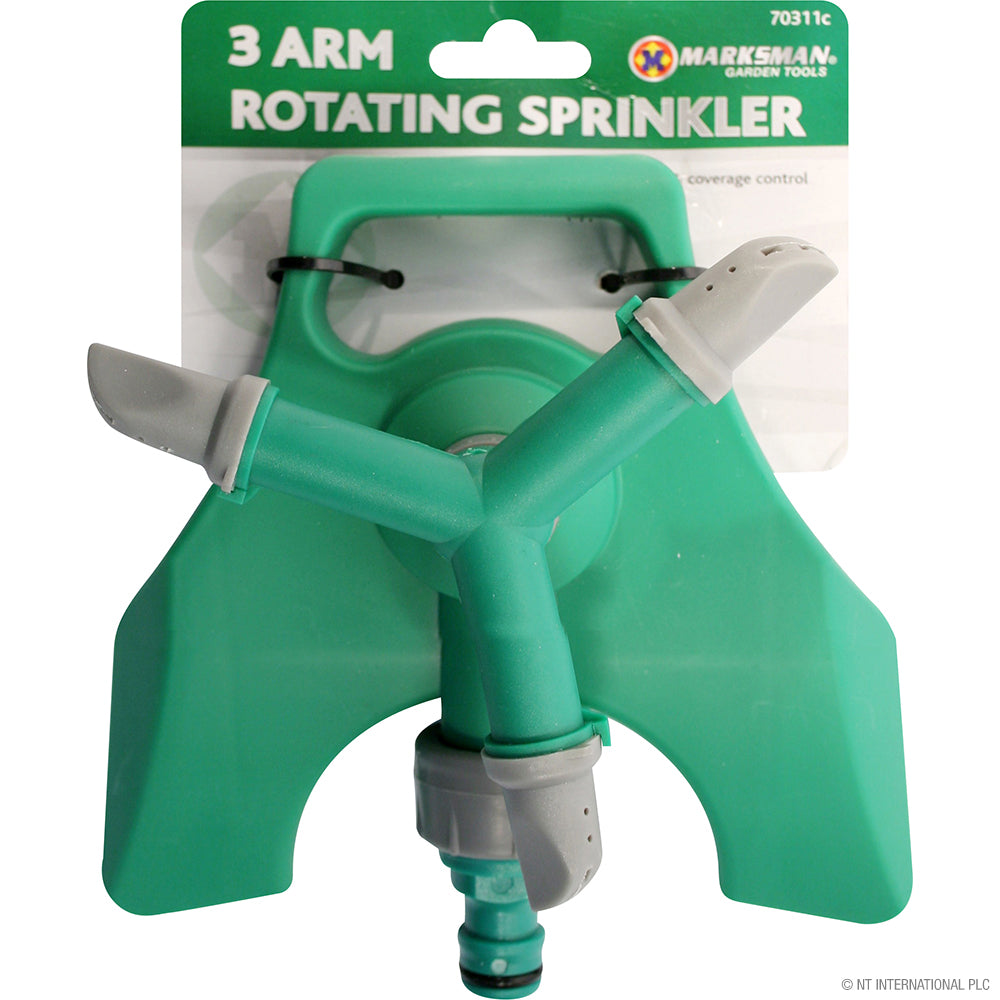 Peak Kit 3 Arm Rotating Sprinkler - Floor - Peak Kit