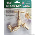 1/2" Brass Tap Hose Union BIB