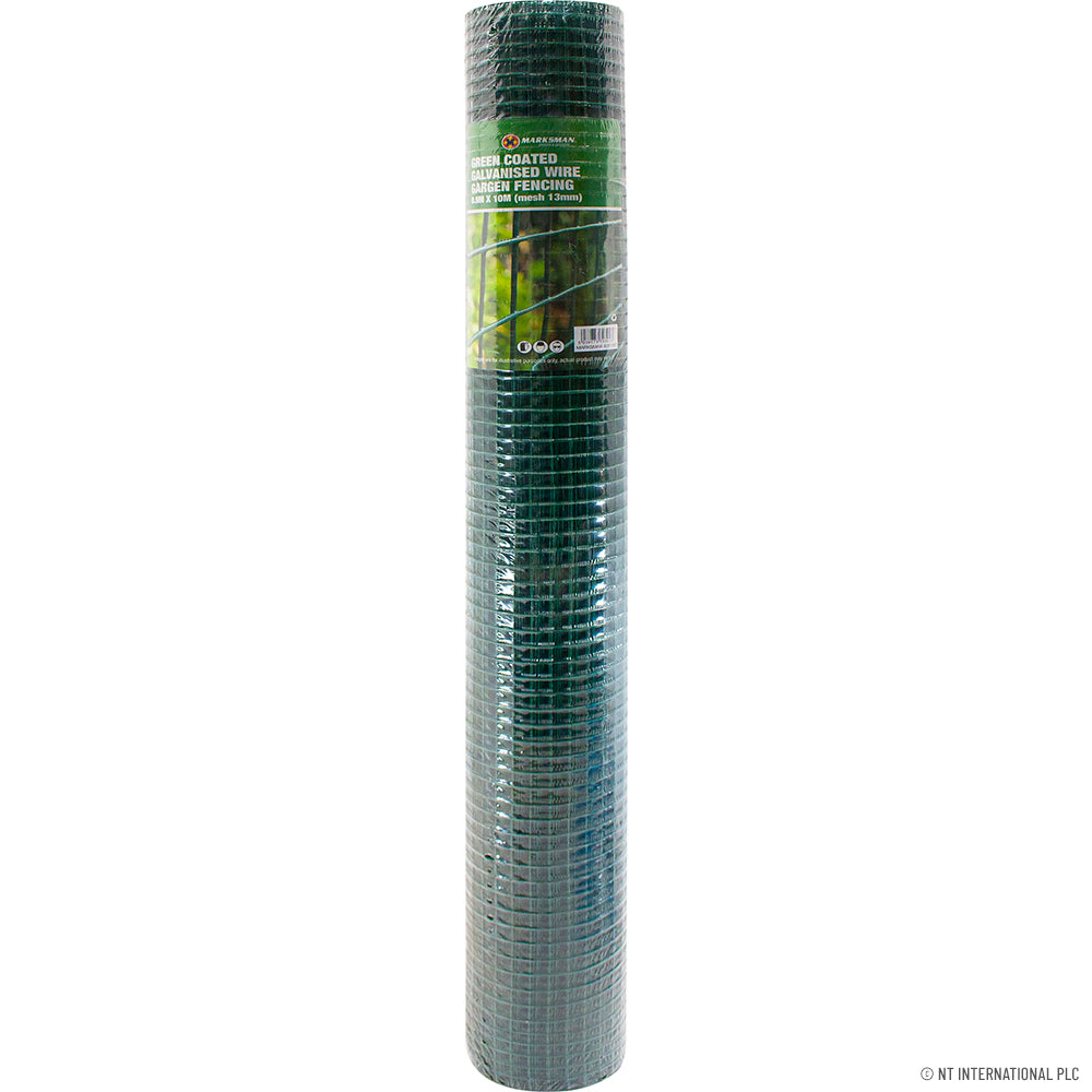 Peak Kit 0.9x10m Green PVC Galvanized Netting 13mm - Peak Kit