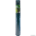0.9x10m Green PVC Galvanized Netting 25mm SQ