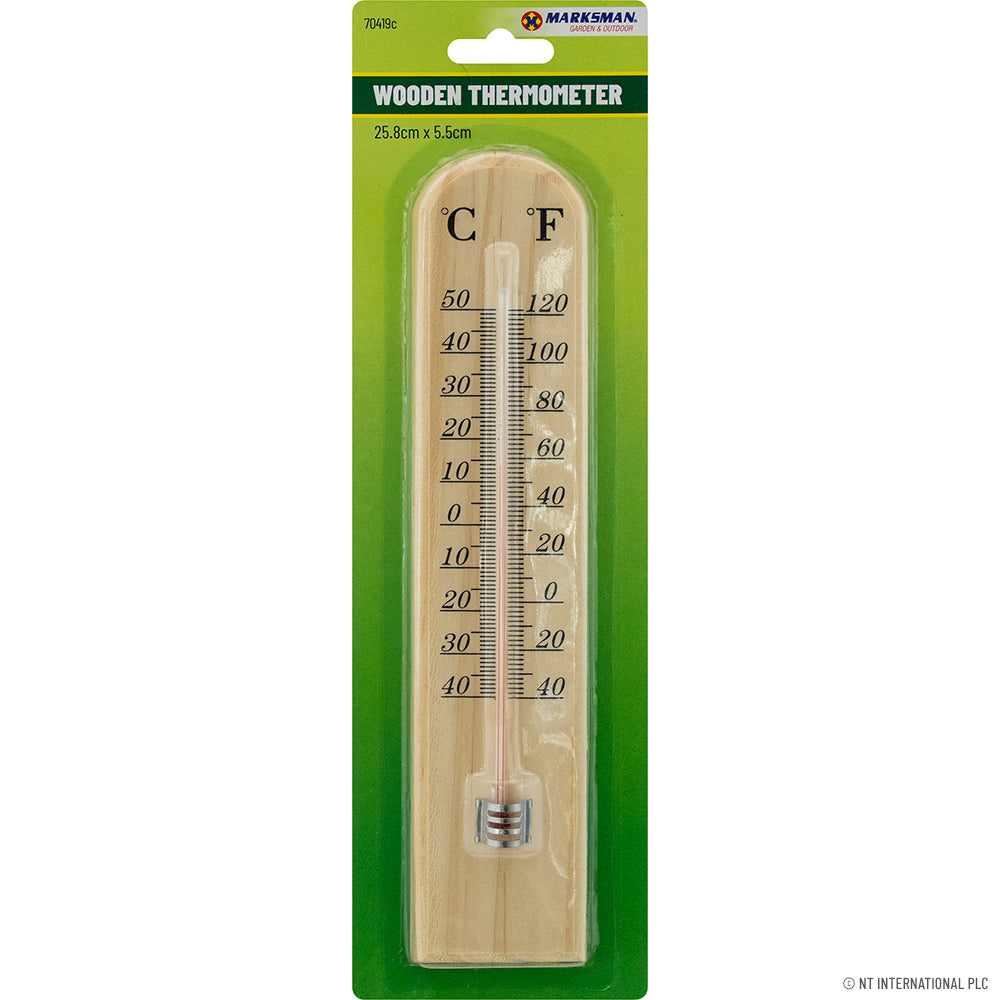 Wooden Thermometer ( Large )