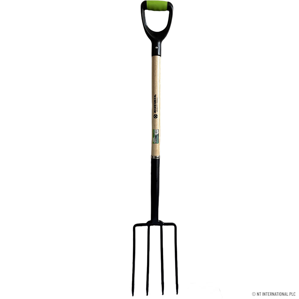 1200mm Garde A Grip Wooden Handle Garden Fork