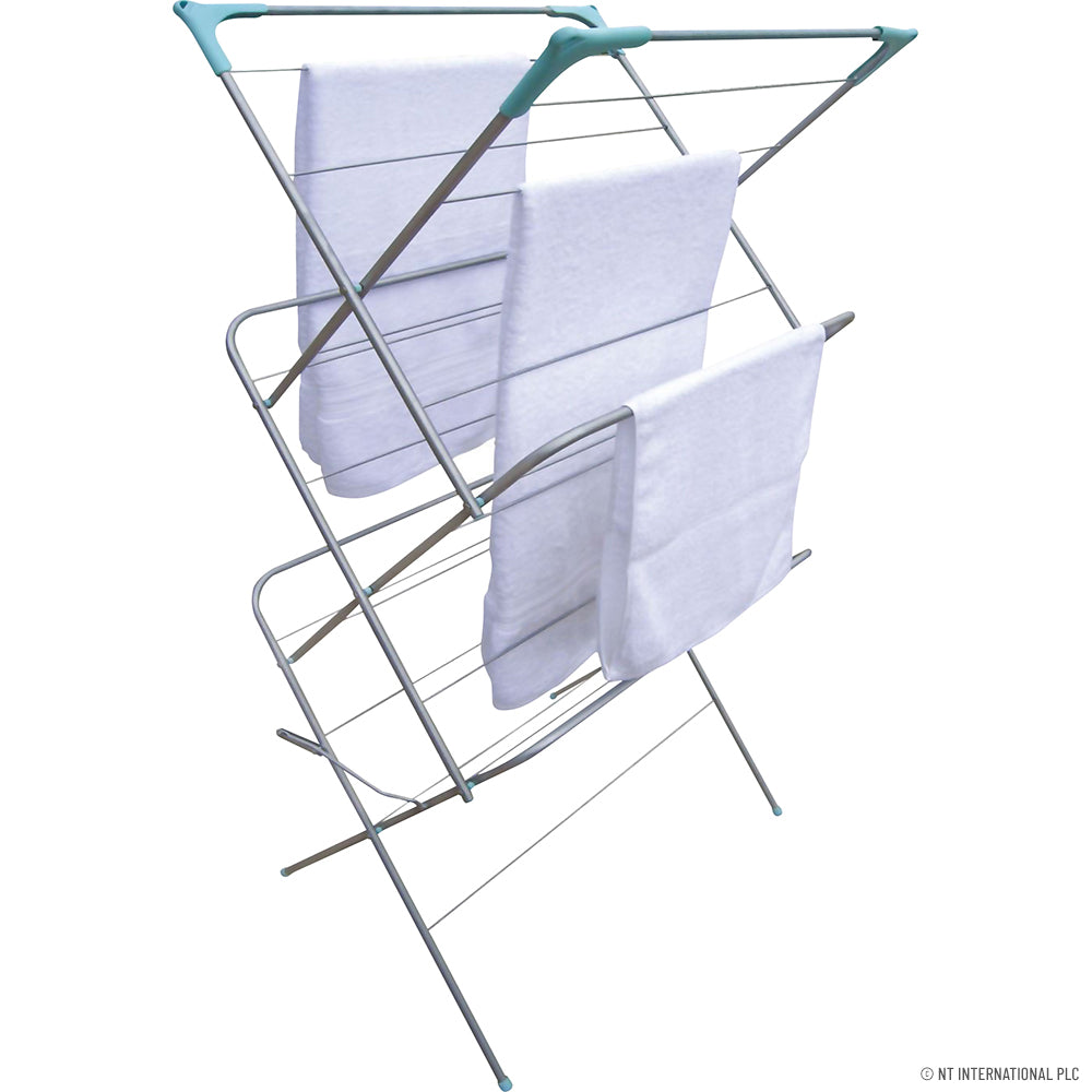 3 Tier Clothes Airer Dryer Concentina 14m - L