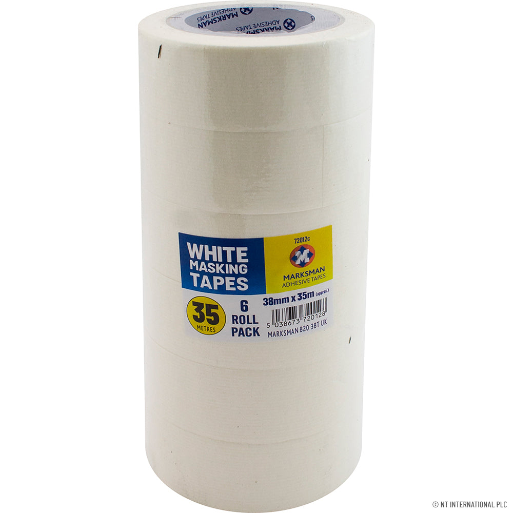 6 Rolls Masking Tape - 38mm x 35m