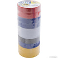 10pk PVC Insulation Tape 19mm x 5m Asst