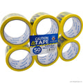 6 Roll Caution Printed Tape 48mm x 50m