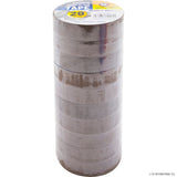 10pc PVC Insulation Tape 19mm x 20m - Red